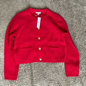J. CREW Emilie Sweater Lady Jacket